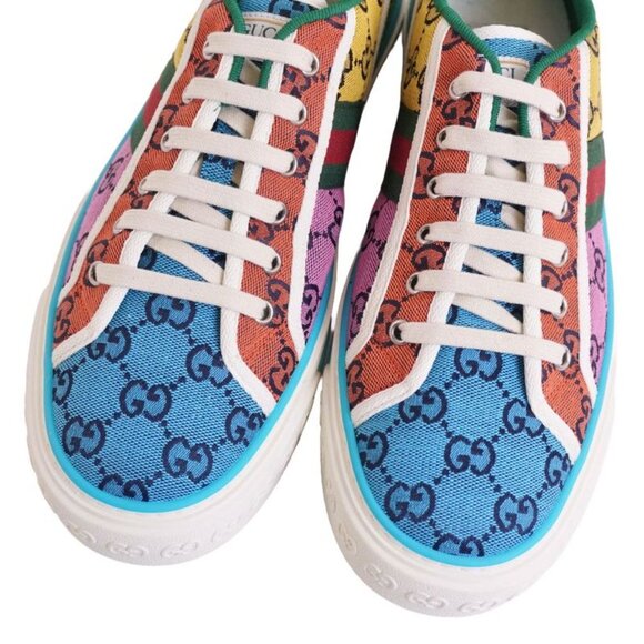 Gucci Tennis Sneakers Low Cut Cap Condition Description main image 7
